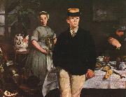 Edouard Manet The Luncheon in the Studio oil
